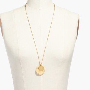 Madewell coinmix pendant necklace